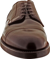 Alden Men's 2160 - Straight Tip Blucher - Color 8 Shell Cordovan - Front