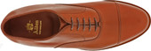 Alden Shoes Men's Straight Tip Bal 9062 Tan Calfskin - Top
