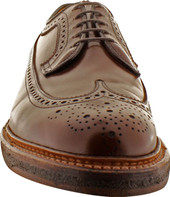 Alden Men's 97720 - Long Wing All Weather Walker - Dark Brown Smooth Calfskin - Front