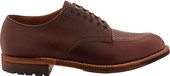 Alden Shoes Men's 6 Eyelet Indy Oxford Commando Sole D8604C Brown Chromexcel - Outer Side