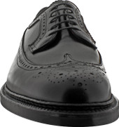 Alden Men's 9753 - Long Wing - Black Calfskin - Front
