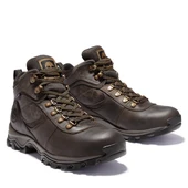 Timberland Men's Mt. Maddsen Waterproof Mid Hiker Boots TB02730R242 Dark Brown Full-Grain - Image 5