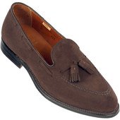 Alden 666 - Tassel Loafer - Mocha Kid Suede - Main Image
