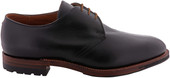 Alden Shoes Men's Dutton 3 Eyelet Blucher Oxford 940C Black Alpine Grain Calf - Outer Side