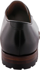 Alden Shoes Men's Dutton 3 Eyelet Blucher Oxford 940C Black Alpine Grain Calf - Image 5
