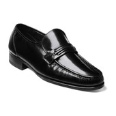 Florsheim Men's Como Strap Mocc 17089-01 Black - Main Image