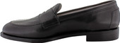 Alden Men's 9695F - Penny Loafer Flex Welt - Soft Black Calf - Inside