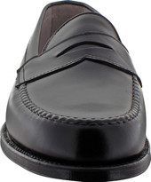 Alden Men's 981 - Leisure Handsewn - Black Calfskin - Front