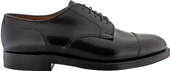 Alden Men's 2161 - Straight Tip Blucher - Black Shell Cordovan - Image 2