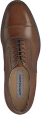 Johnston Murphy Men's Melton Cap Toe 22-2982 Tan Calfskin - Image 2
