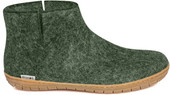Glerups Unisex Felt Boots With Rubber Sole GR-09 Forest - Image 4