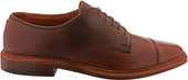 Alden Shoes Men's Cap Toe Blucher Flex Welt D7518F Brown Chromexcel - Outer Side