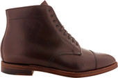 Alden Shoes Men's Straight Tip Boot 3912 Dark Brown - Outer Side