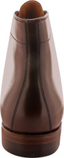 Alden Shoes Men's Straight Tip Boot 3912 Dark Brown - Back
