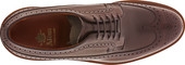Alden Men's 976 - Long Wing Blucher - Brown Calfskin - Top