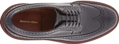 Alden Shoes Men's Long Wing Blucher D8515 Black Calfskin - Image 6