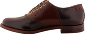 Alden Men's D8302 - Saddle Oxford - Color 8 Shell Cordovan with Brown Alpine Grain Calfskin Saddle - Inside