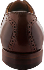 Alden Men's D8302 - Saddle Oxford - Color 8 Shell Cordovan with Brown Alpine Grain Calfskin Saddle - Back