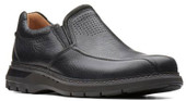 Clarks Men's Un Ramble Step 26136999 Black Tumbled Leather - Main Image