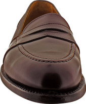 Alden Men's 683 - Full Strap Slip On - Burgundy Calfskin - Front