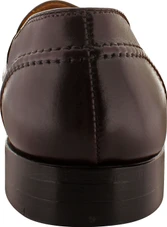 Alden Men's 683 - Full Strap Slip On - Burgundy Calfskin - Image 5