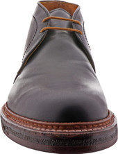 Alden Men's 1247 Chukka Boot Black Calfskin - Front