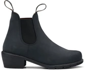 Blundstone Women's Heeled Boot 1960 Black Nubuck - Image 2