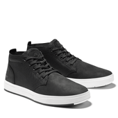 Timberland Men's Davis Square Chukka Shoes TB0A1OI5001 Black Nubuck - Outer Side
