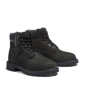 Timberland Kids Youth Premium 6-Inch Waterproof Boots TB012707001 Black Nubuck - Image 2