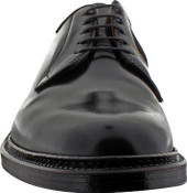 Alden Men's 9901 - Plain Toe Blucher - Black Shell Cordovan - Front