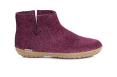 Glerups Unisex Felt Boots With Rubber Sole GR-07 Cranberry - Image 2