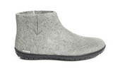 Glerups Unisex Felt Boots With Rubber Sole GR-01-02 Grey-Black - Main Image