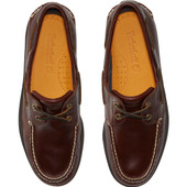 Timberland Men's Classic Boat Boat Shoe TB025077214 Medium Brown Full Grain - Outer Side