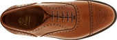 Alden Men's 911 - Medallion Tip Bal - Tan Calfskin - Image 6