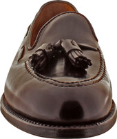 Alden Men's 563 - Tassel Moccasin - Color 8 Shell Cordovan - Front