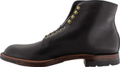 Alden Men's D4820HC - Plain Toe Commando Sole Boot - Black Trapper Calfskin - Inside