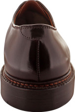 Alden Men's 990 - Plain Toe Blucher - Color 8 Shell Cordovan - Back