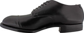 Alden Men's 558 - Straight Tip Blucher Oxford - Black Calfskin - Inside