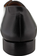 Alden Men's 558 - Straight Tip Blucher Oxford - Black Calfskin - Back