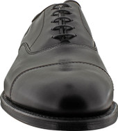 Alden Men's 907 - Straight Tip Bal - Black Calfskin - Front