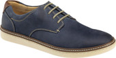 Johnston Murphy Men's Mcguffey Plain Toe 25-8359 Navy Oiled Leather - Main Image