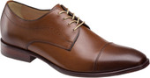 Johnston Murphy Men's Mcclain Cap Toe 20-5090 Tan Full Grain Leather - Main Image