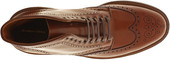 Alden Men's 44618 - Wing Tip Boot - Dark Tan Calfskin - Top