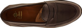 Alden Men's 9694F - Penny Loafer Flex Welt - Dark Brown Calfskin - Top