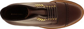 Alden Men's D4811HC - Perforated Cap Toe Boot - Brown Chromexcel - Top