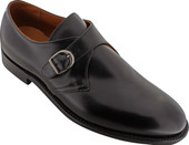 Alden Men's 955 - Monk Strap - Black Calfskin - Main Image