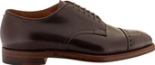 Alden Men's 4398 - 6 Eyelet Cap Toe Blucher - Color 8 Shell Cordovan - Image 2