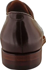 Alden Men's 4398 - 6 Eyelet Cap Toe Blucher - Color 8 Shell Cordovan - Image 5