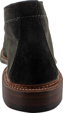 Alden Men's 1497 - Unlined Chukka Boot Flex Welt - Black Suede - Back