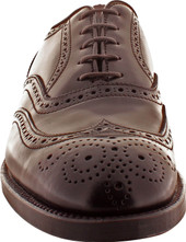 Alden Men's 974 - Wing Tip Bal - Color 8 Shell Cordovan - Image 3